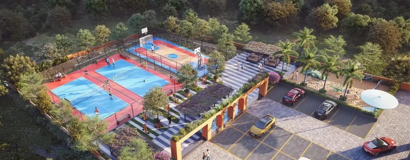 Prism City Blue Charholi Outdoor Games Area Image